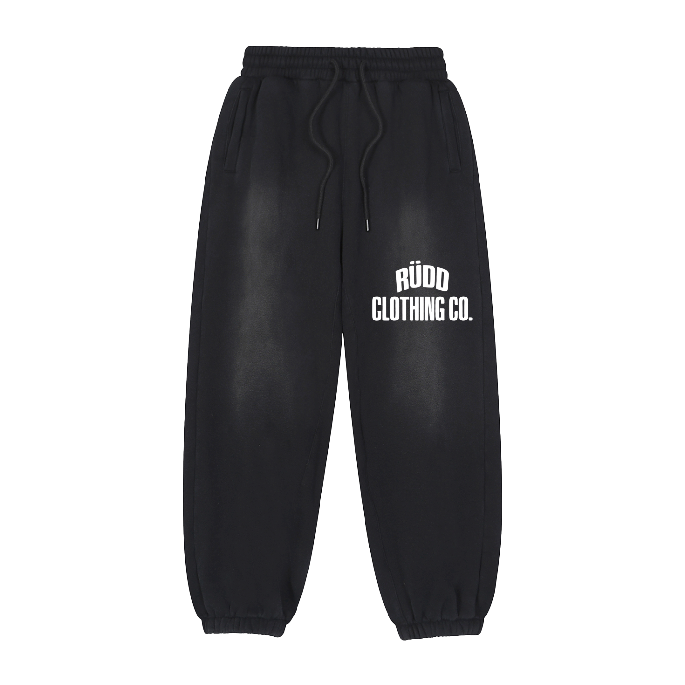 Arch Design Cuffed Unisex Jogger Sweatpants - Midnight